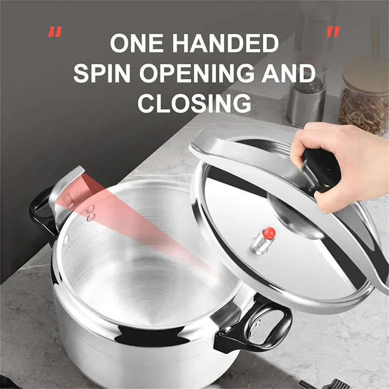 Professional Pressure Cooker Heavy-Duty Aluminum