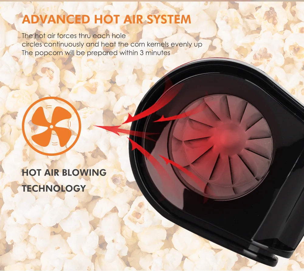 Mini Popcorn Machine Electric Household Appliance