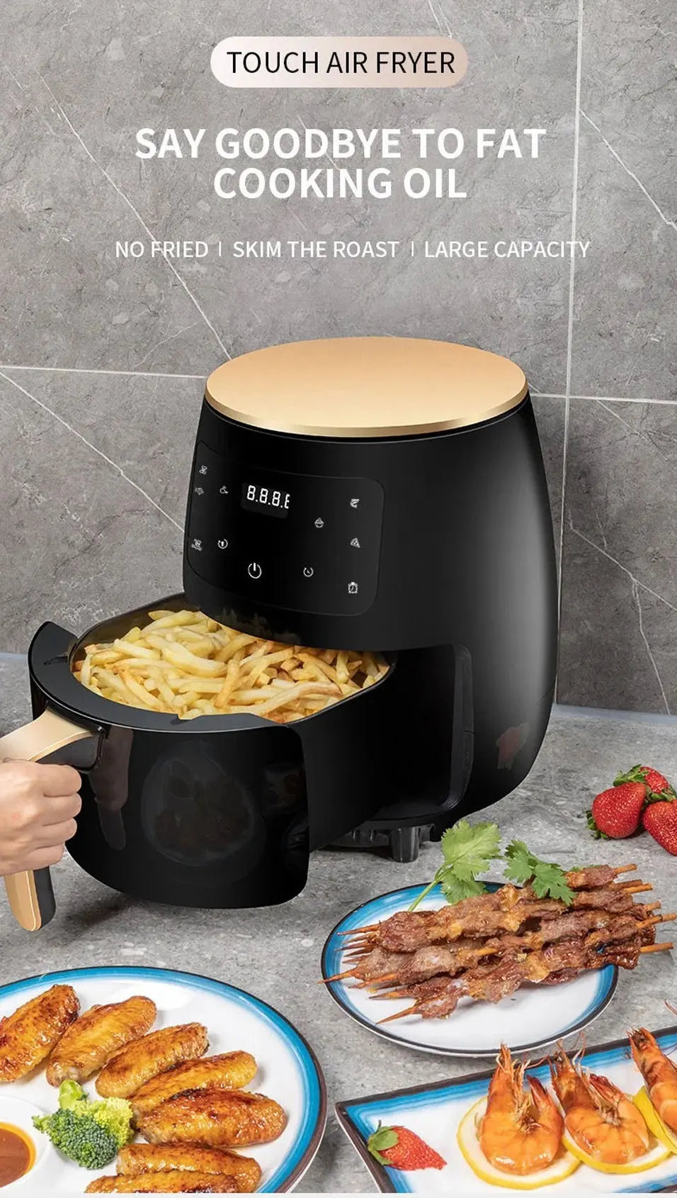 6L Air fryer Multi-functional