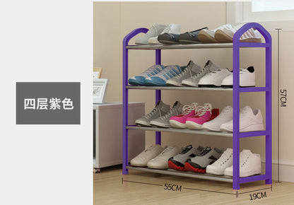 Simple shoe rack home