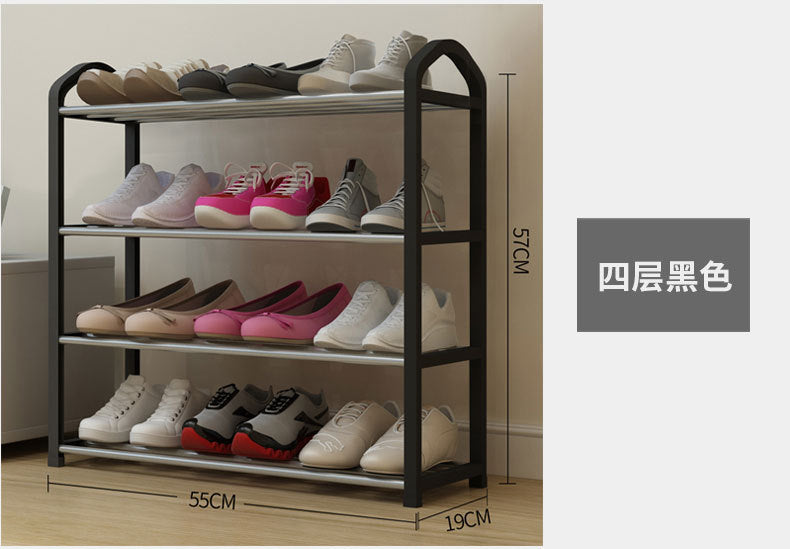 Simple shoe rack home