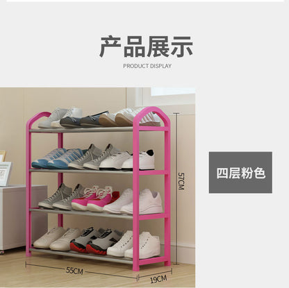 Simple shoe rack home