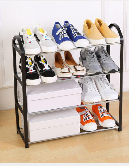 Simple shoe rack home