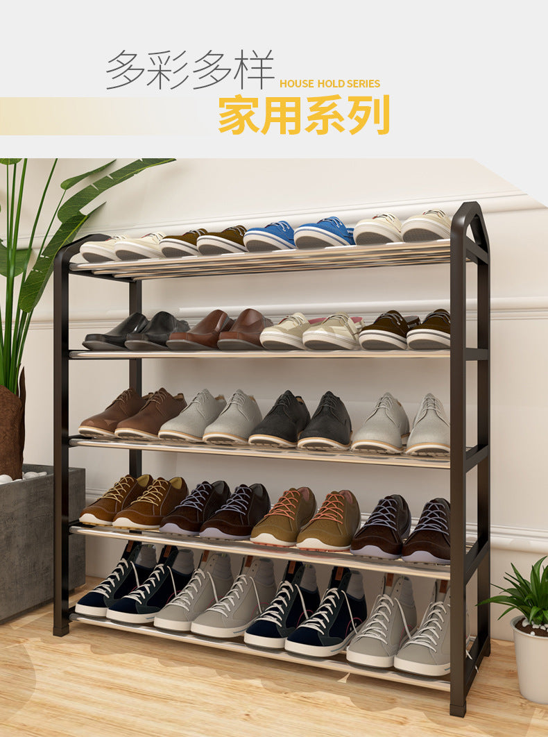 Simple shoe rack home