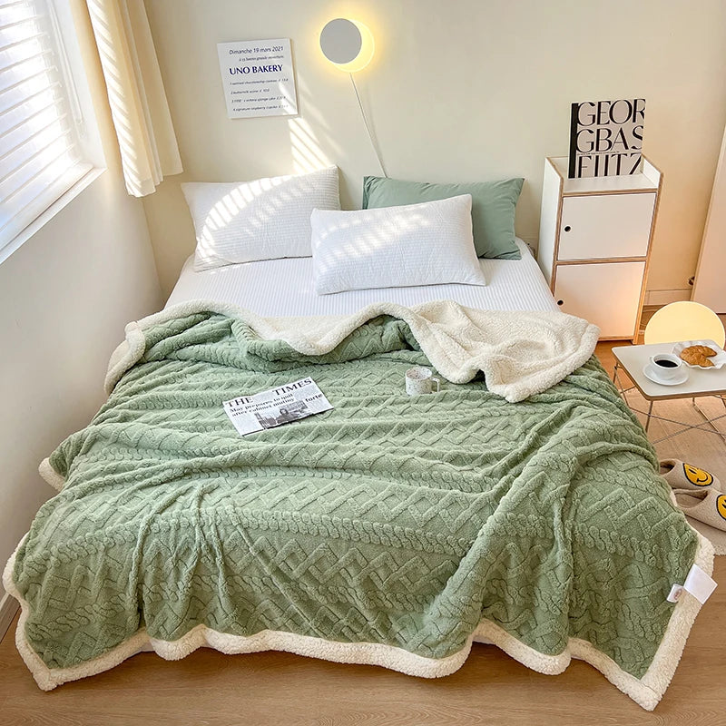 Soft Throw Blanket Multi Color