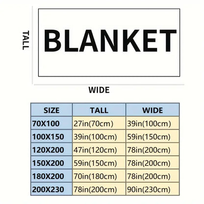 Soft Throw Blanket Multi Color