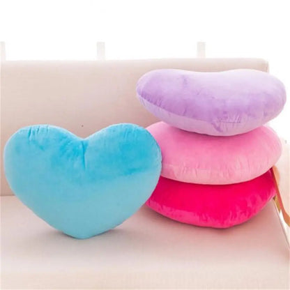 Pink Soft Heart Shape Pillow