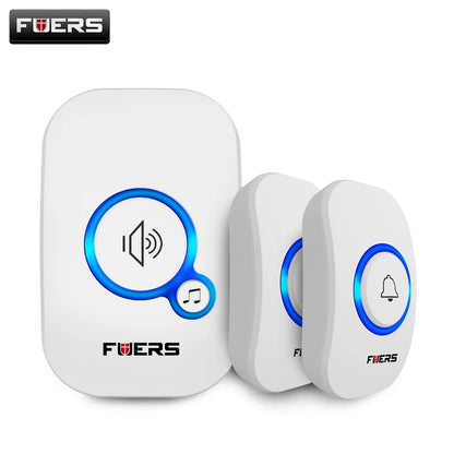 Fuers M557 Doorbell Waterproof Wireless Chime Home Doorbell