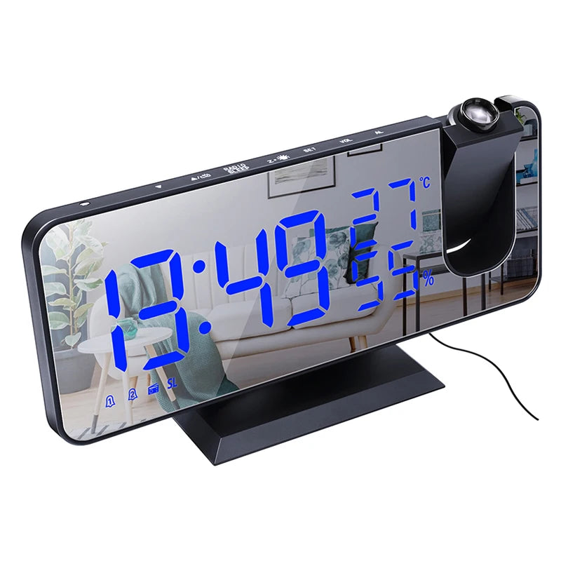 LED Digital Alarm Clock Table