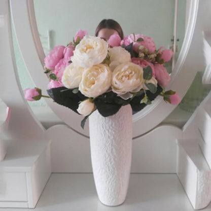 Silk Rose Peony Artificial Flowers