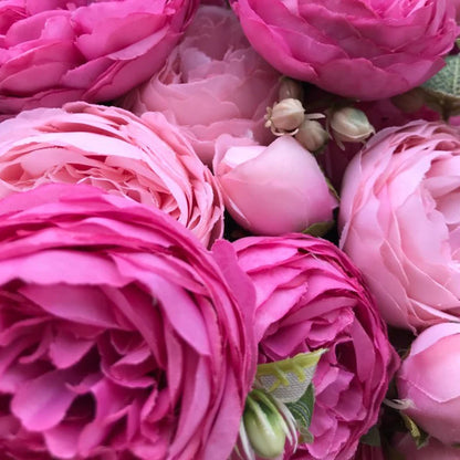 Silk Rose Peony Artificial Flowers
