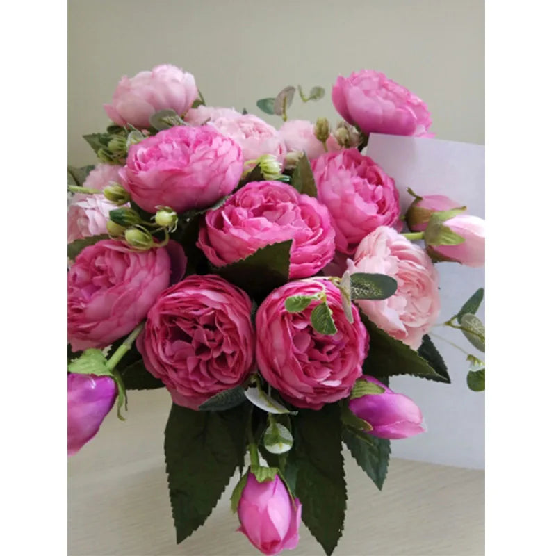 Silk Rose Peony Artificial Flowers