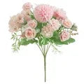 Bundle Silk Hydrangea Autumn Vase for Home Decor