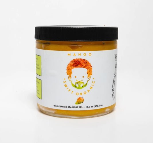 16oz container of Mangoes infused with Seamoss