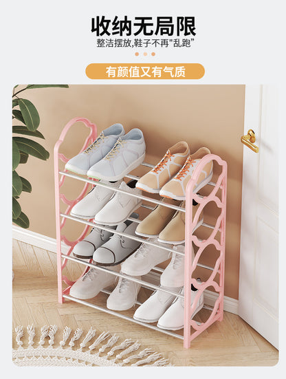 Simple shoe rack home