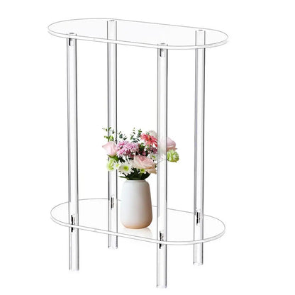 Sofa Table Side Transparent Tea Tables