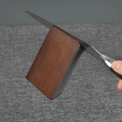 Magnetic Rolling Knife Sharpener Diamond Sharpening Stone Wood Kitchen Grinding System 15 20 Degrees Angle Roller Accessory