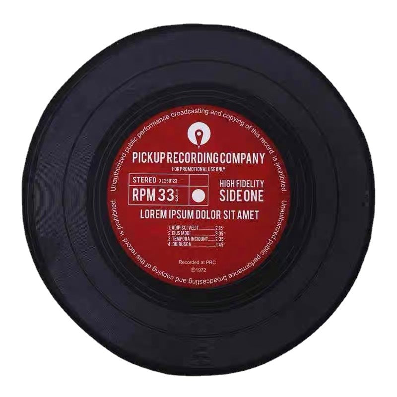 Record Music CD Rugs
