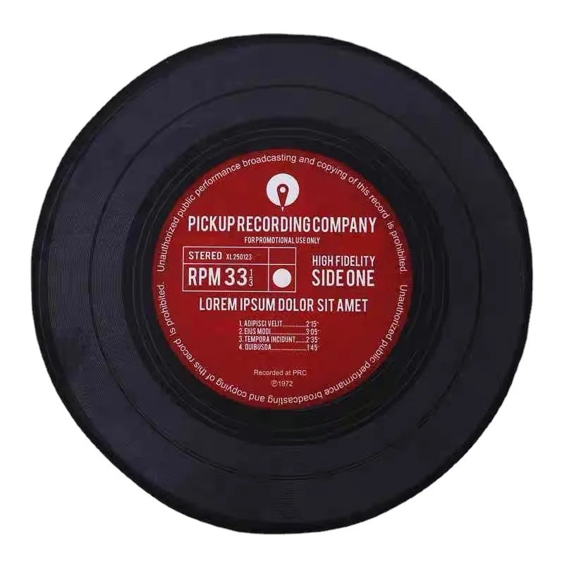 Record Music CD Rugs