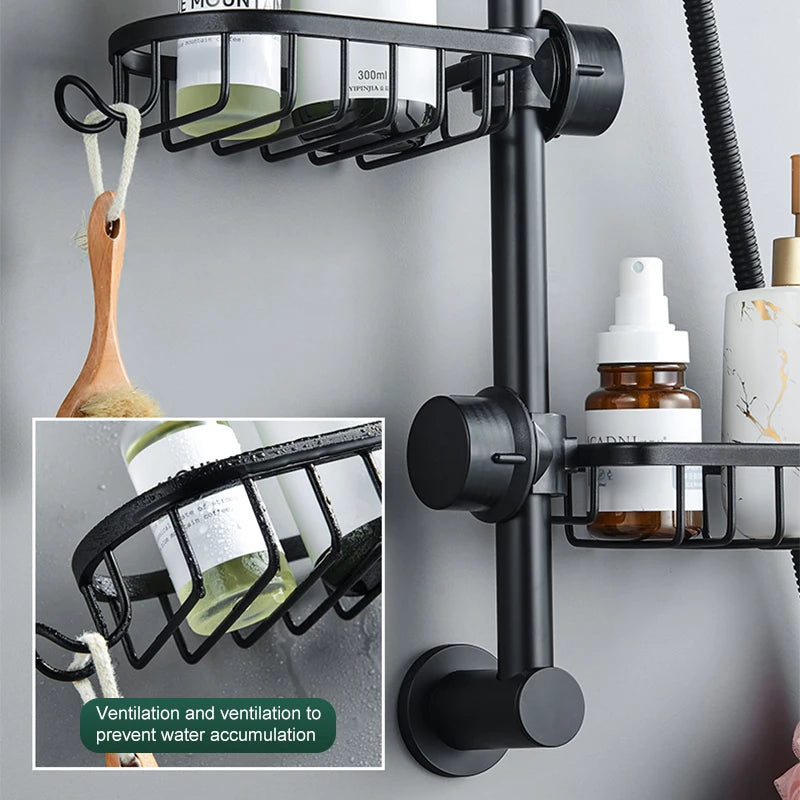 Bathroom Faucet Storage Rack Shower Soap Holder