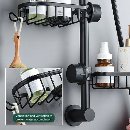 Bathroom Faucet Storage Rack Shower Soap Holder