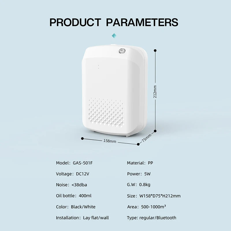 Smart Fragrance Diffuser Aromatic Oil Diffuser