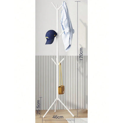 Solid Color Metal Clothing and Hat Storage