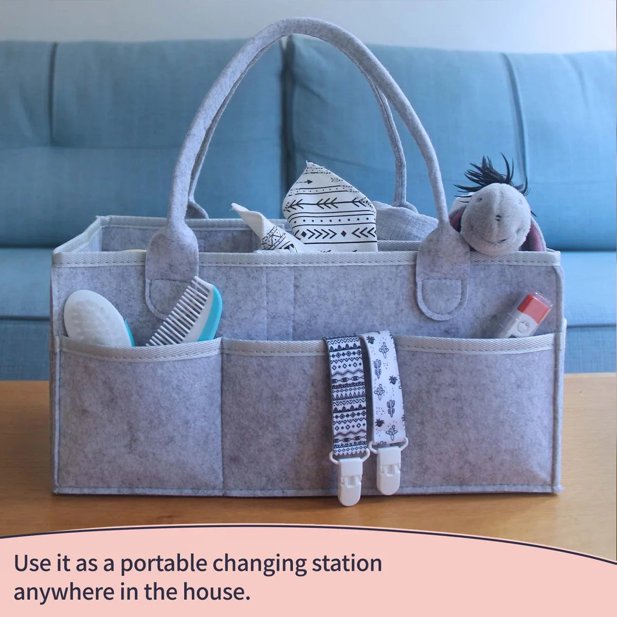 Black Storage Basket for Dirty Clothes