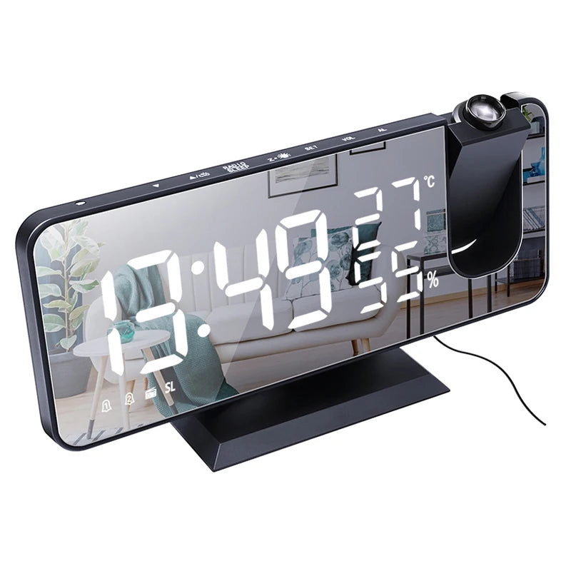 LED Digital Alarm Clock Table