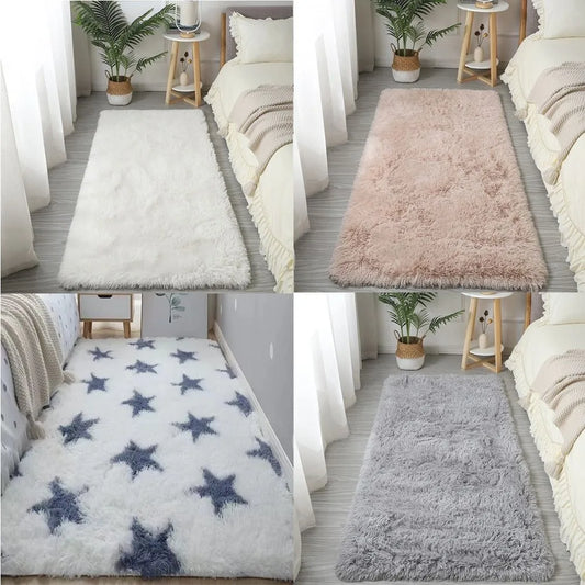 Bedside Rugs New Non Slip Washable