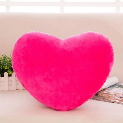 Pink Soft Heart Shape Pillow