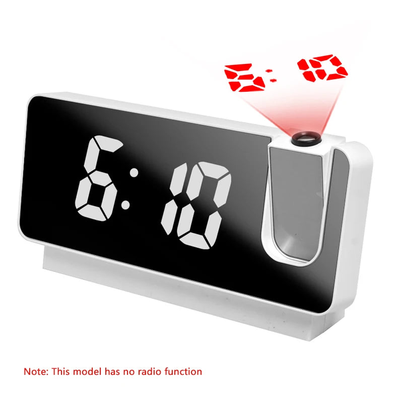 LED Digital Alarm Clock Table