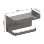 Plastic Toilet Paper Holder Storage Rack
