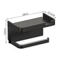 Plastic Toilet Paper Holder Storage Rack