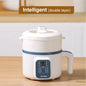 1.7L Electric Rice Cooker Single Double Layer 220V Multi Cooker Non-Stick