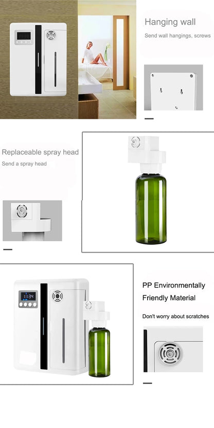 Smart Waterless Scent Diffuser Bluetooth Wall-Mounted