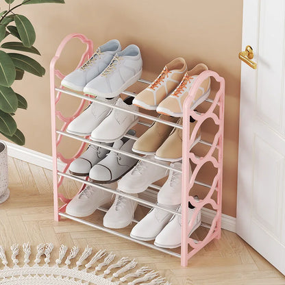 Simple shoe rack home