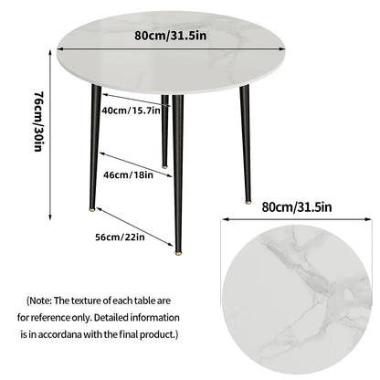 32" Sintered Stone Dining Table