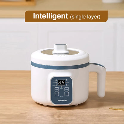 1.7L Electric Rice Cooker Single Double Layer 220V Multi Cooker Non-Stick