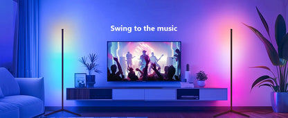 Smart RGB Dream Color Floor Lamp with Music Sync