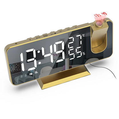 LED Digital Alarm Clock Table