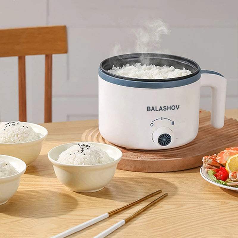 1.7L Electric Rice Cooker Single Double Layer 220V Multi Cooker Non-Stick