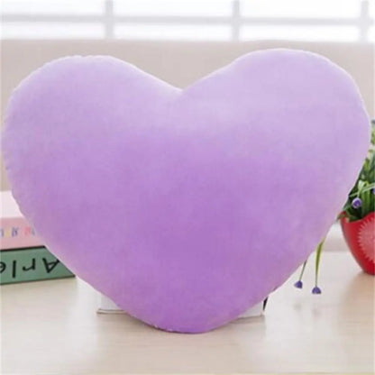 Pink Soft Heart Shape Pillow