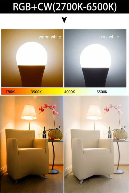 Tuya Smart WiFi LED Light Bulbs