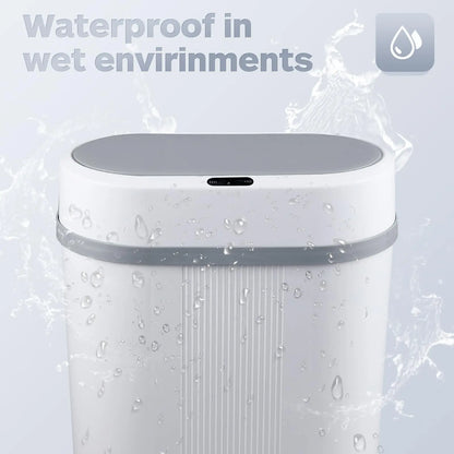 Motion Sensor Bathroom Trash Can