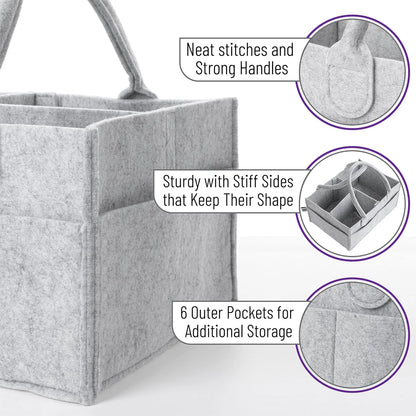 Black Storage Basket for Dirty Clothes