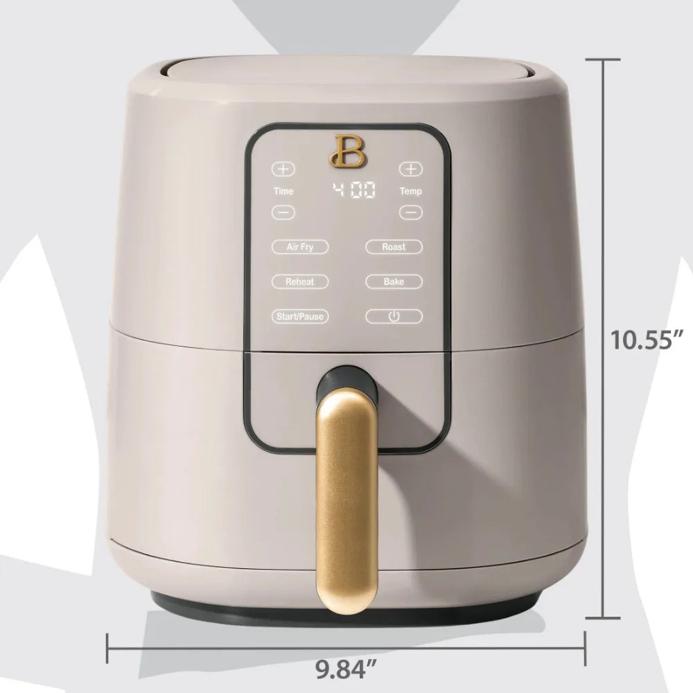 Beautiful 3 Qt Air Fryer with TurboCrisp Technology