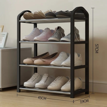 Simple shoe rack home