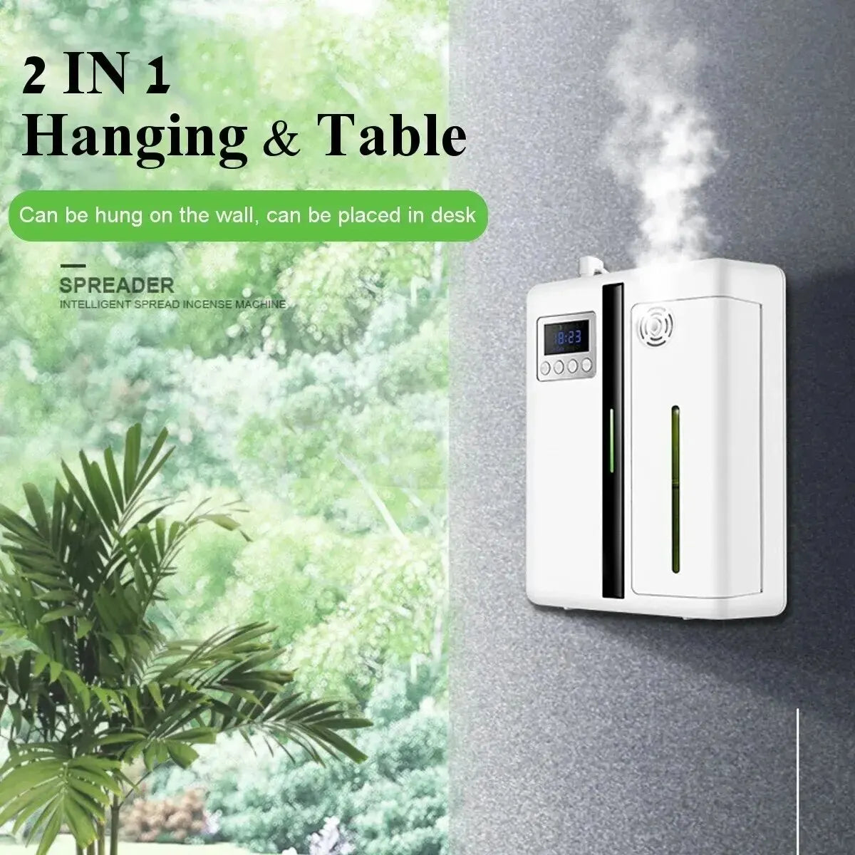 Smart Waterless Scent Diffuser Bluetooth Wall-Mounted
