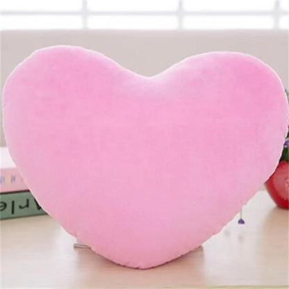 Pink Soft Heart Shape Pillow